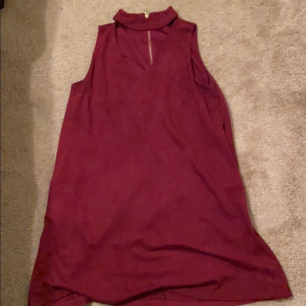 Suede Dress